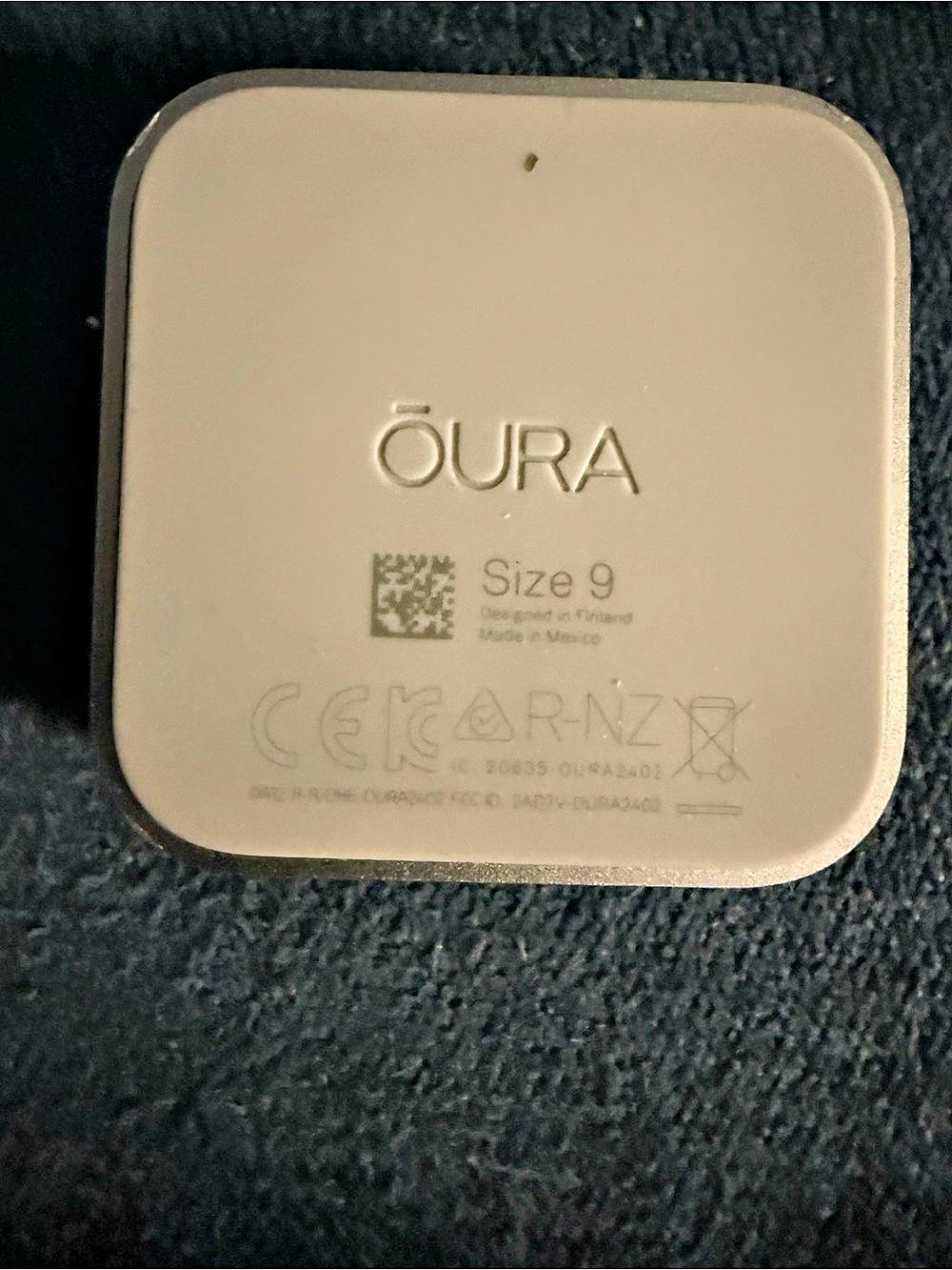 Oura Ring Charging Dock Size 9